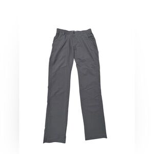 Under Armour Men's Performance Pants 32x32 Gray Stretch Golf Casual Hiking